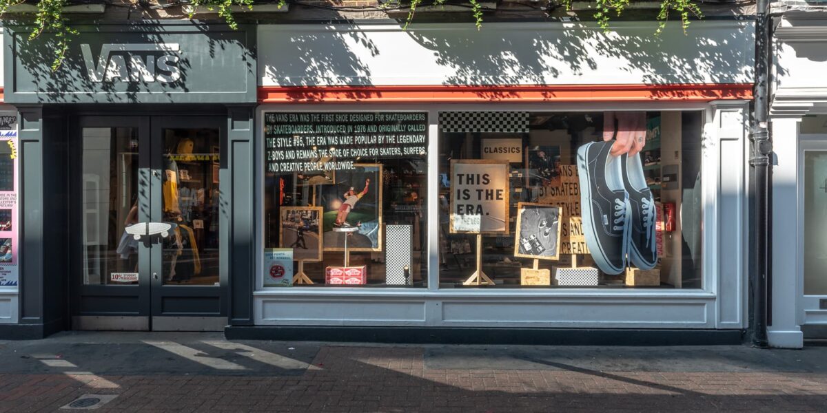 Vans: The Era - window display design