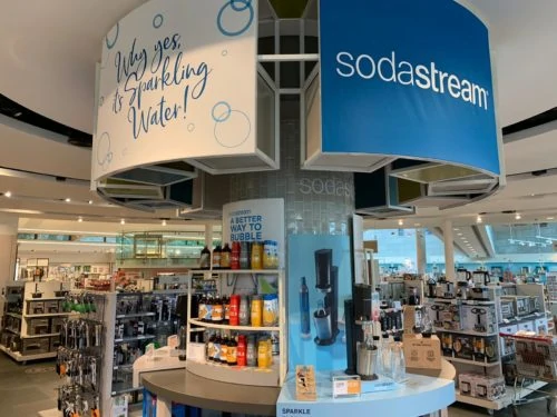 SodaStream, Lakeland Windermere - Branded Spaces