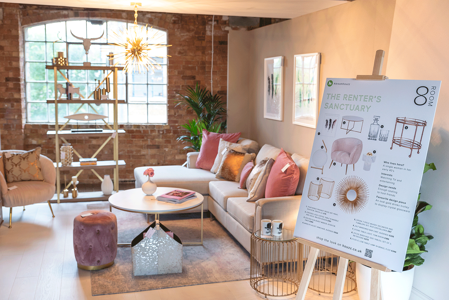 HOUZZ Brand Activation - Temporary Retail Spaces