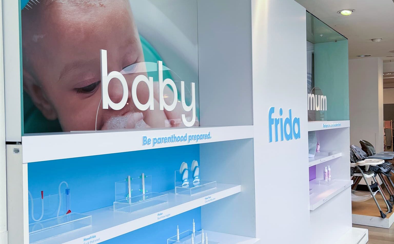 FRIDA BRAND SHOWCASE, JOHN LEWIS OXFORD STREET