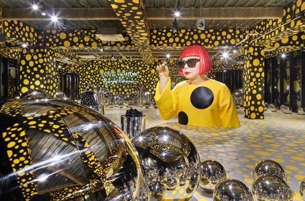Louis Vuitton x Yayoi Kusama Pop-up in Tokyo